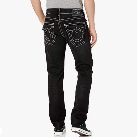 True Religion men’s Rocco Big T skinny jeans - Picture 2 of 8